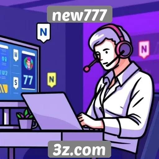 Qualidade do suporte ao cliente no new777