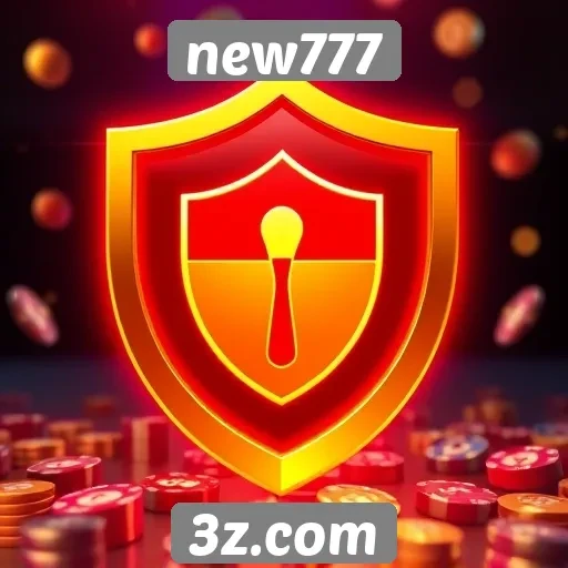 Características de segurança no site de jogos new777